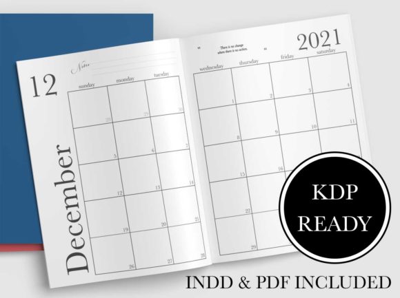 2021 Monthly Weekly Planner for KDP: A Practical Evaluation for Low-Content Creators