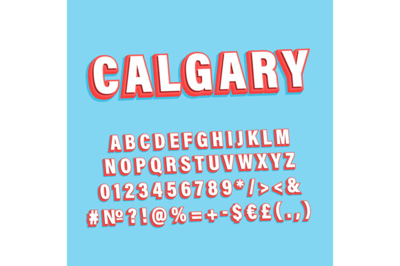 Calgary Vintage 3d Vector Alphabet Set: A Practical Workflow for Retro Design