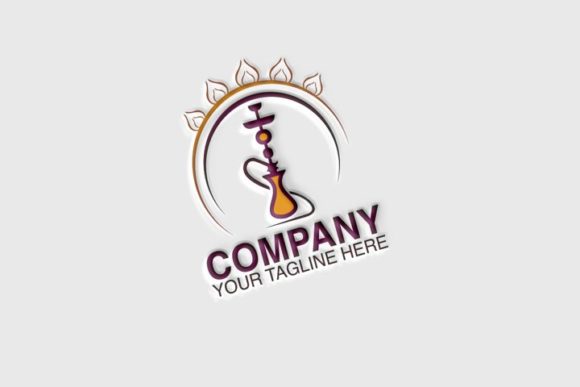 Hookah Logo Template for Premium Branding