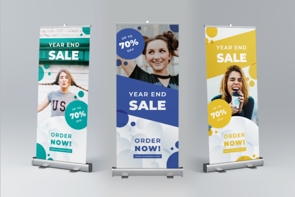 Maximizing Your Year-End Impact with a Customizable Roll Up Banner Template