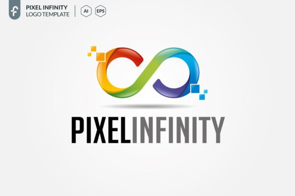 Pixel Infinity Logo Template: A Modern Branding Solution