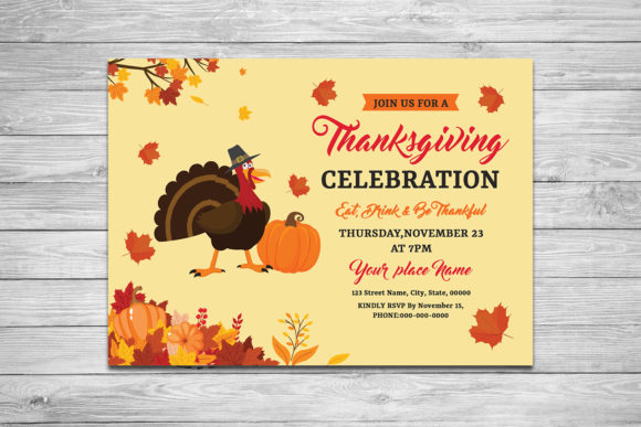 Thanksgiving Party Invitation Template for Meaningful Gatherings