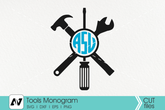 Tools Monogram: A Versatile Vector Asset for Modern Creators
