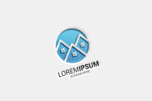 Triple House Logo: A Premium Vector Template for Your Brand