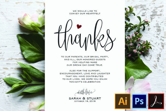 Wedding Thank You Printable Template: A Practical Evaluation for Modern Couples